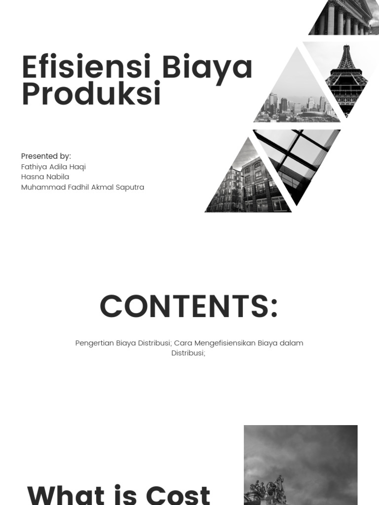 Efisiensi Biaya Distribusi Produk…
