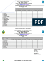 Daftar Hadir Siswa Per Ruangan