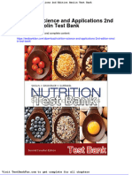 Full Download Nutrition Science and Applications 2nd Edition Smolin Test Bank