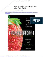 Full Download Nutrition Science and Applications 3rd Edition Smolin Test Bank