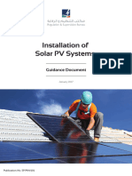 Solar Pv Installation Guidance Document