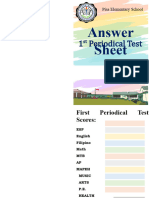Answer Sheet