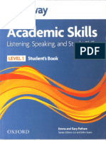 Headway Academic Skills 1. Listening, Speaking, and Study Skills