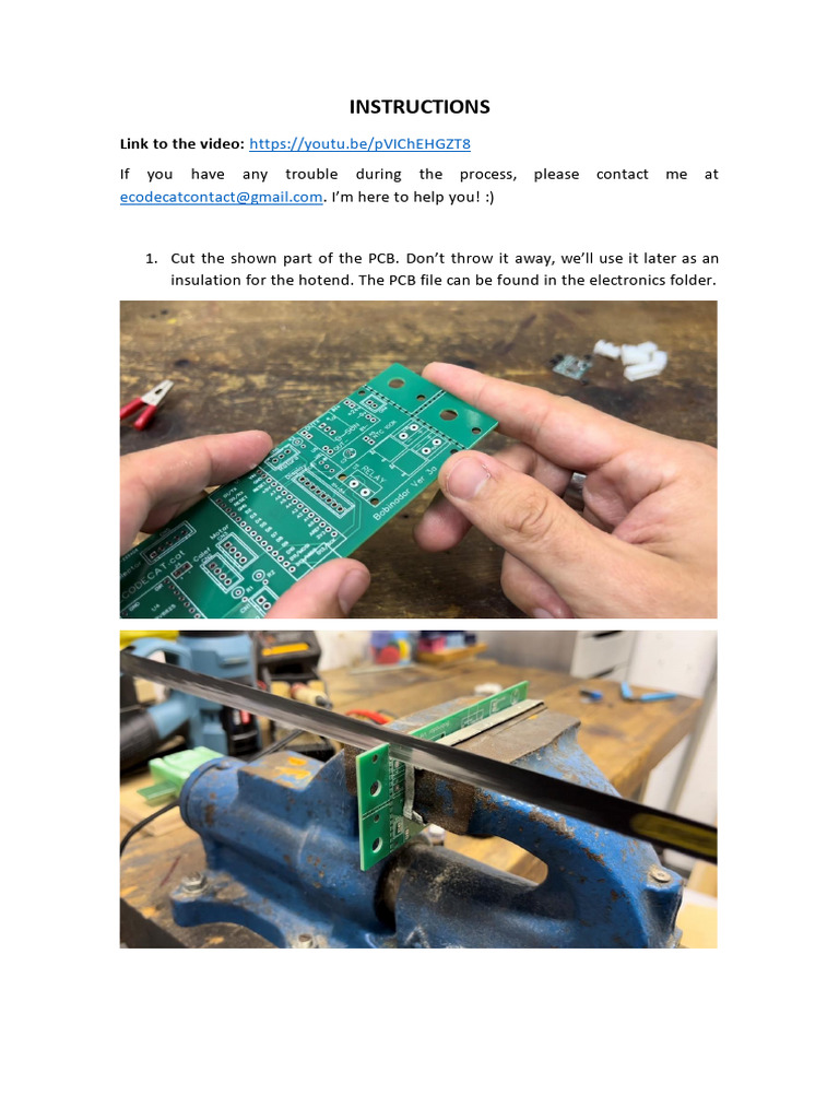 Electronics Instructions PDF Electrical Connector Power Supply
