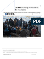 Conflicto en Villa Mascardi - Qué Reclaman Las Comunidades Mapuche