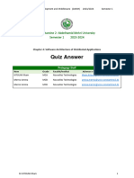 Session 4-Software Architecture of DS-Quiz Answer