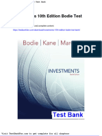Full Download Investments 10th Edition Bodie Test Bank
