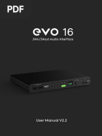 EVO 16 Manual V2.2