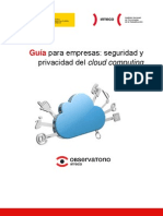 Guía para Empresas: Seguridad y Privacidad Del Cloud Computing