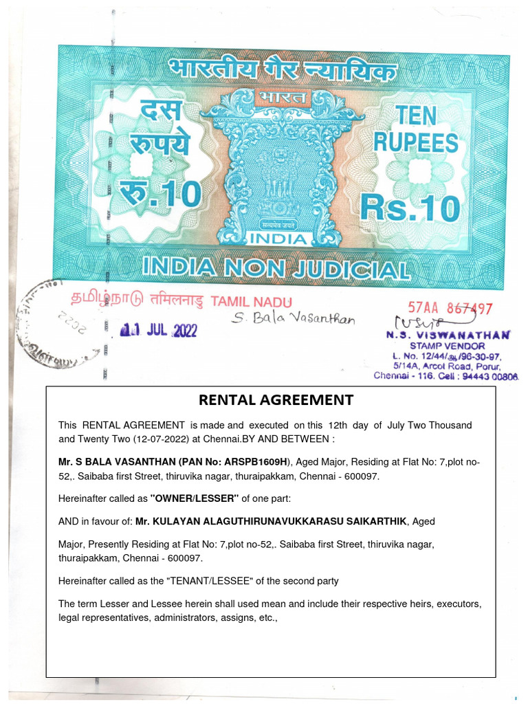 Hra rental agreement pdf lease leasehold estate