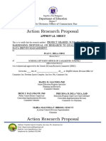 Approval Sheet and Evaluation Form Action Research