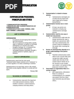 Purc Transes - Communication Process To Communication Cues