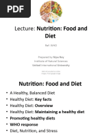 Nutrition, Food, and Diet Haa Mod