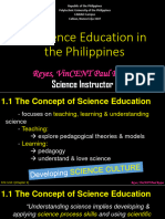 Science Education in The Philippines