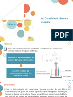 AL Capacidade Térmica Mássica