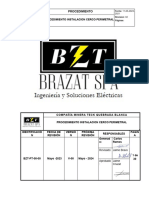 30.-BZT-PT-30-00 Instructivo Instalación de Cerco Perimetral - REV02