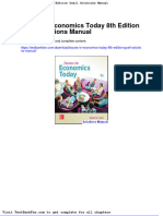 Full Download Issues in Economics Today 8th Edition Guell Solutions Manual