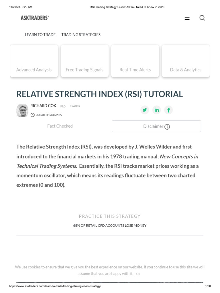Rsi Strategy Pdf – Rsi Trading Strategy – WFNL