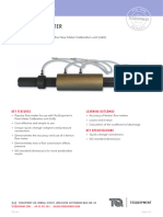 H40b - Venturi Flow Meter Datasheet