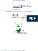 Full Download Java Programming 7th Edition Joyce Farrell Solutions Manual