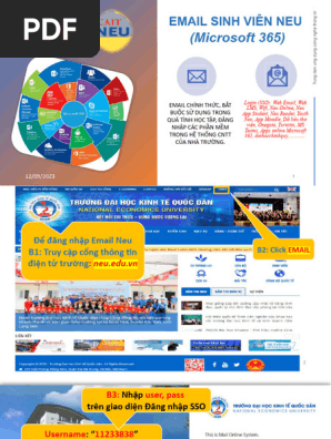 Email Sinh Viên NEU