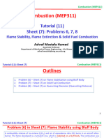 Tutorial-11-MEP311-Sheet-7-Stability Solid Fuel Combustion-Quenching - P-6-8