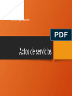 4 Actos de Servicio