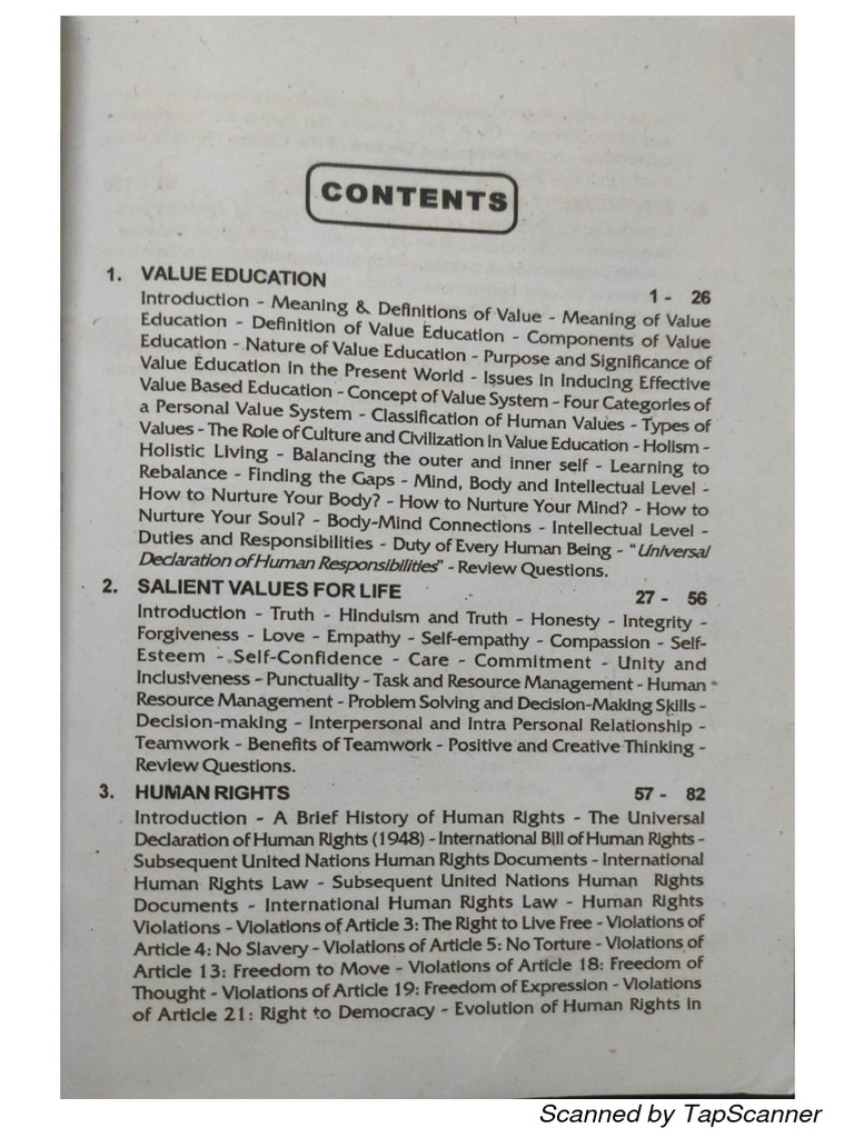 Value Education Book PDF