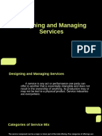 Designing Managing Services
