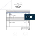 Proforma MARCIA