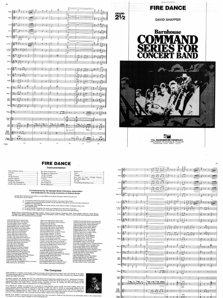 David Shaffer Fire Dance PDF