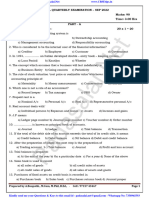 11th Accountancy EM Quarterly Exam 2022 Model Question Paper English Medium PDF Download 1