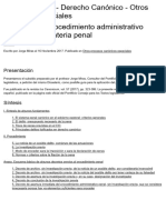 Guía para El Procedimiento Administrativo Canónico en Materia Penal - Iuscanonicum - Derecho Canónico en La Web