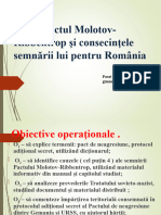Pactul Molotovribbentrop Si Consecintele Semnarii Lui Pentru Romania