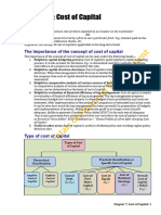 CH 7 Cost of Capital