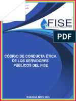 Código de Conducta Etica de Los Servidores Públicos Nuevo FISE 2015 - 0