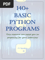 200 Python Practice Exercises 1687850509 | PDF | Python (Programming ...