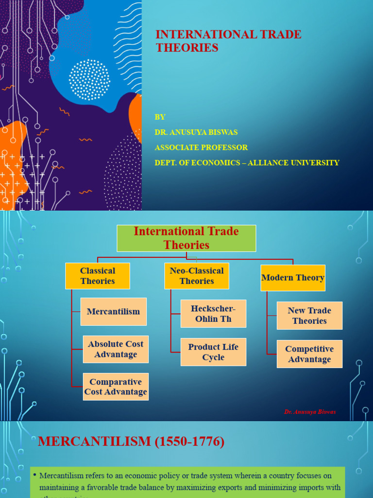Absolute Cost Advantage Theory Pdf Notes