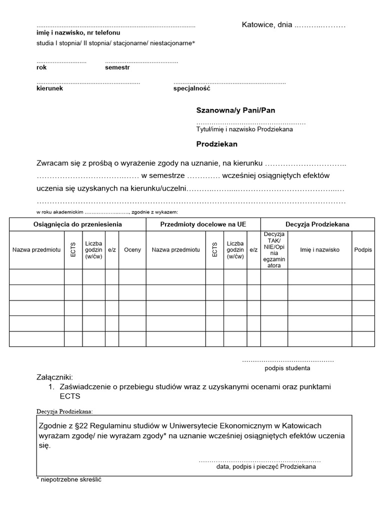 Uznanie_efektów_uczenia_się_Prodziekan PDF