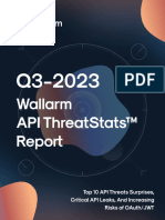 Wallarm Q3-2023 API ThreatStats Report v1.1