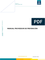 Manual Proveedor de Prevencion