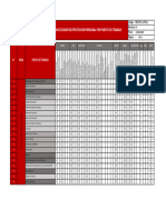 HSE-PR-14-FR-03, Matriz EPP Por Puesto de Trabajo