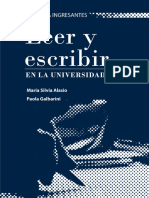 Alasio - Galbarini - 2021 - LEER Y ESCRIBIR EN LA UNIVERSIDAD