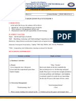 Adverb My Detailed Lesson Plan