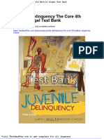 Full Download Juvenile Delinquency The Core 4th Edition Siegel Test Bank