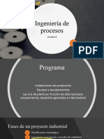 Unidad 4 Ingeniería de Procesos