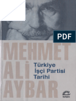 Mehmet Ali Aybar - Türkiye İşçi Partisi Tarihi