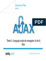 Tema 3. Javascript 4. AJAX