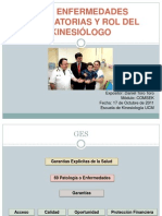 GES, ENFERMEDADES RESPIRATORIAS Y ROL DEL KINESIÓLOGO