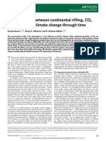 Potential Links Between Continental Rifting CO2 de